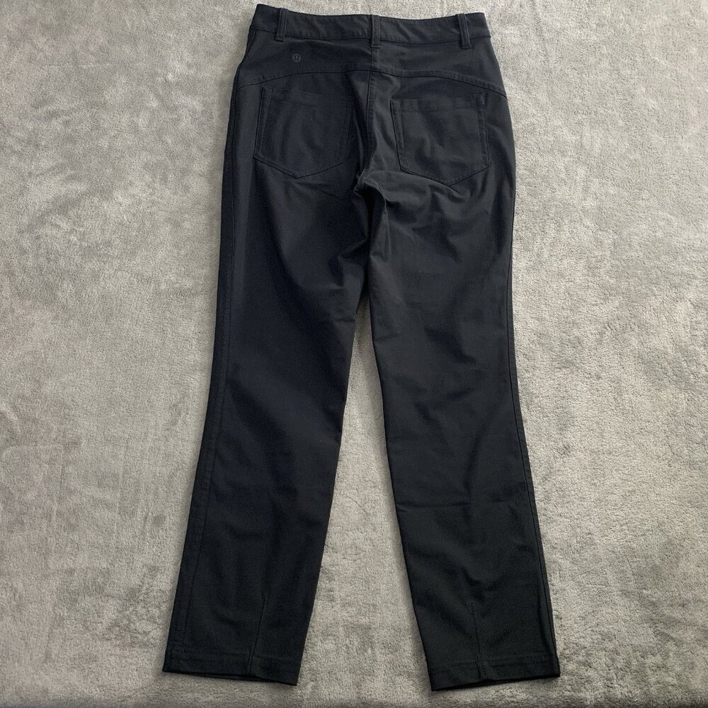 Lululemon Pants Womens 6 City Sleek 5 Pocket High-Rise Black Athletic Casual - Picture 9 of 10